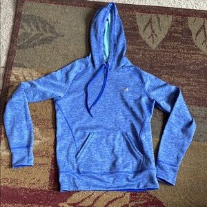Adidas Blue Hoodie with thumb holes
